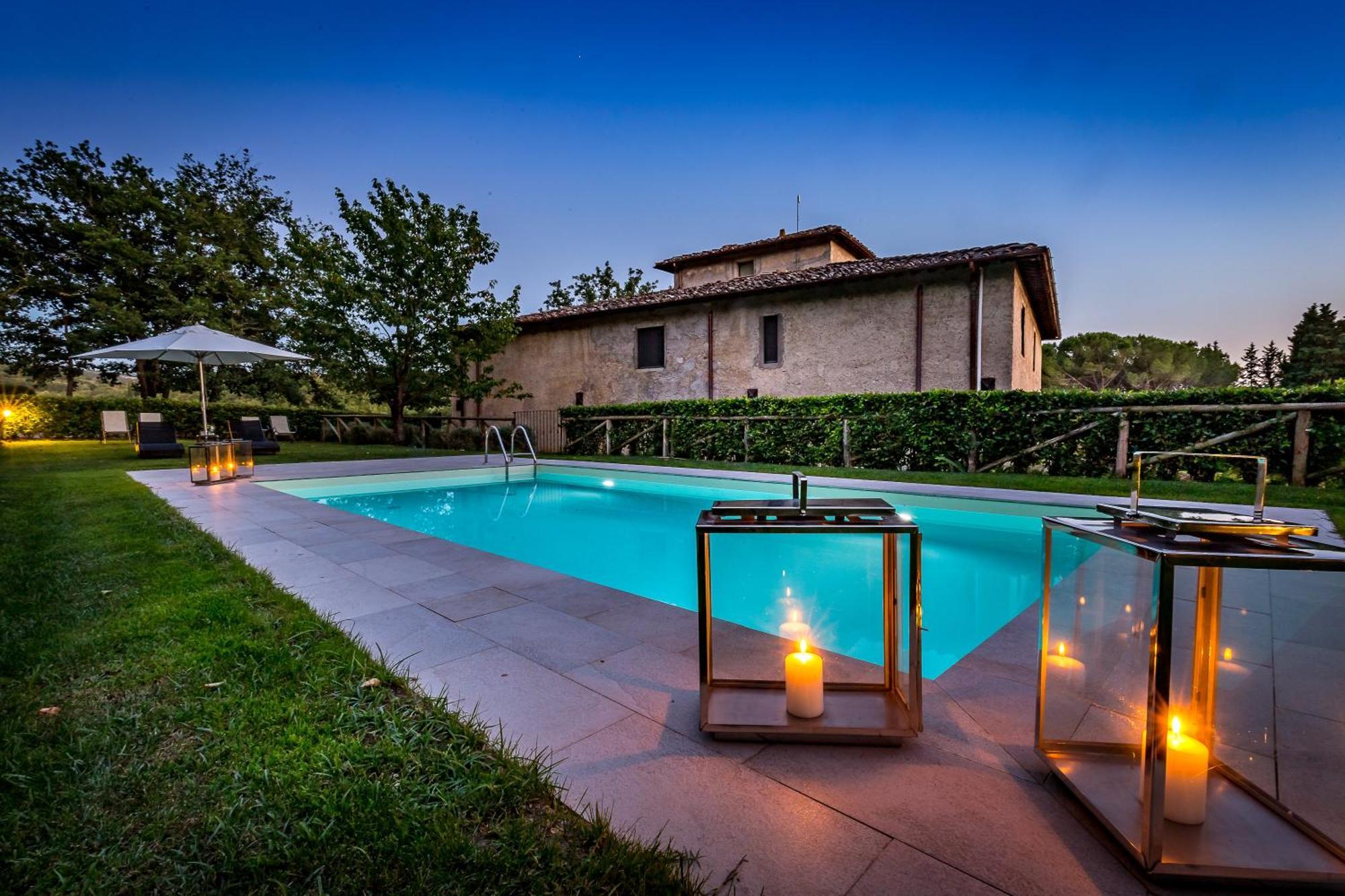 Villa S.Andrea Сан-Кашіано-ін-Валь-ді-Пеза Екстер'єр фото