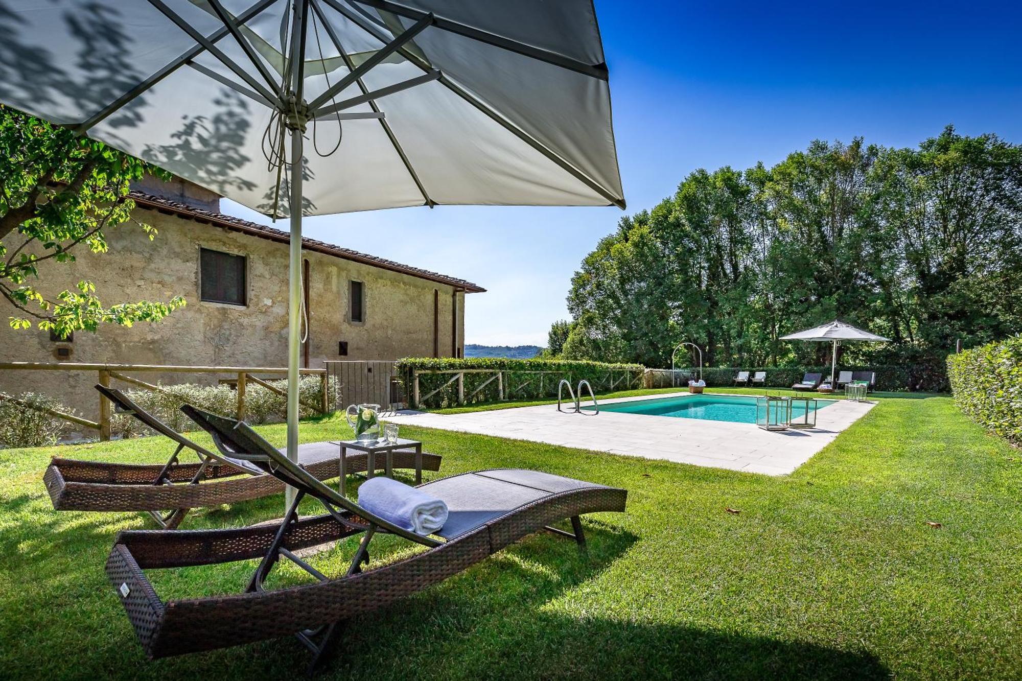 Villa S.Andrea Сан-Кашіано-ін-Валь-ді-Пеза Екстер'єр фото