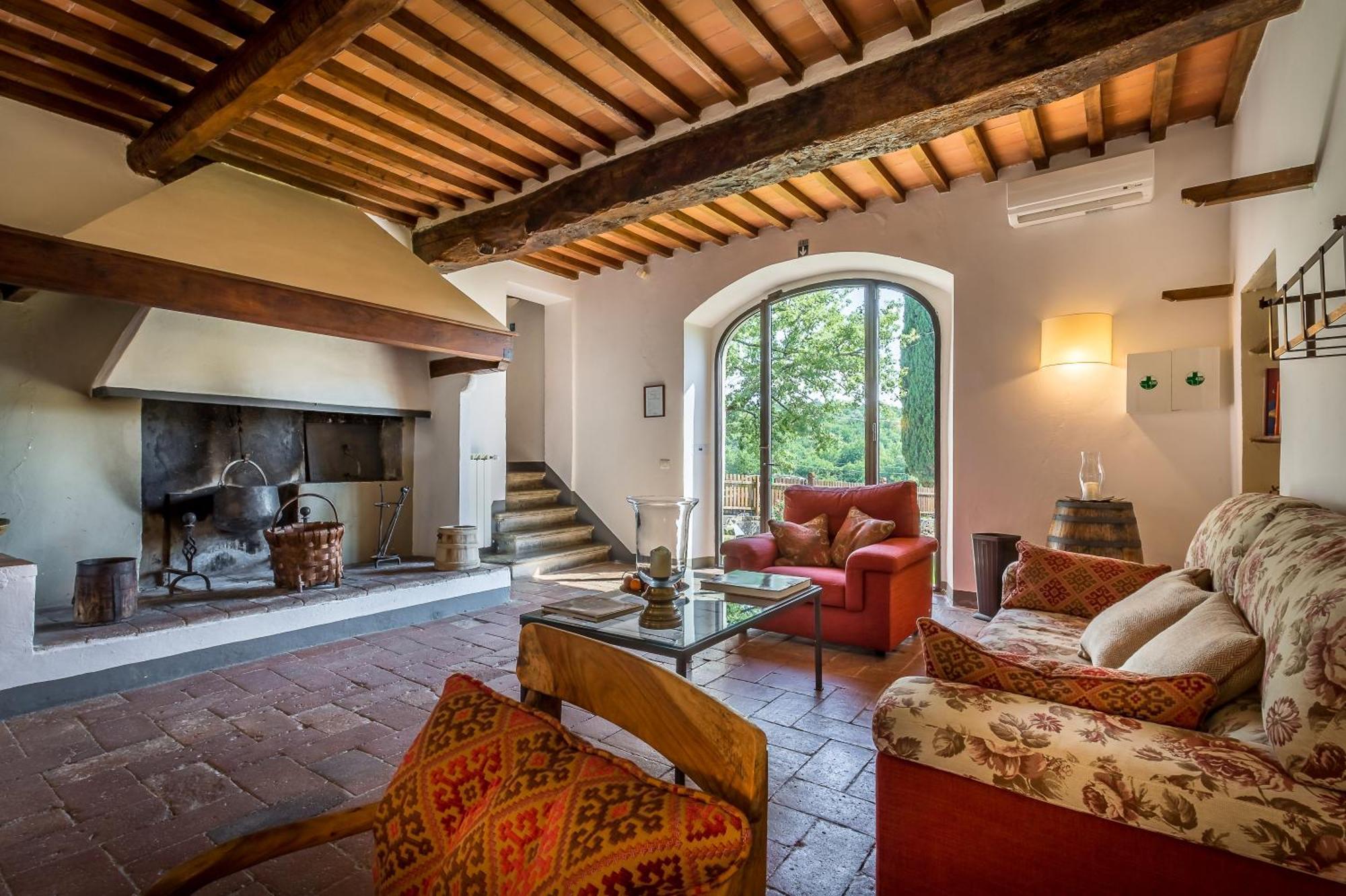 Villa S.Andrea Сан-Кашіано-ін-Валь-ді-Пеза Екстер'єр фото