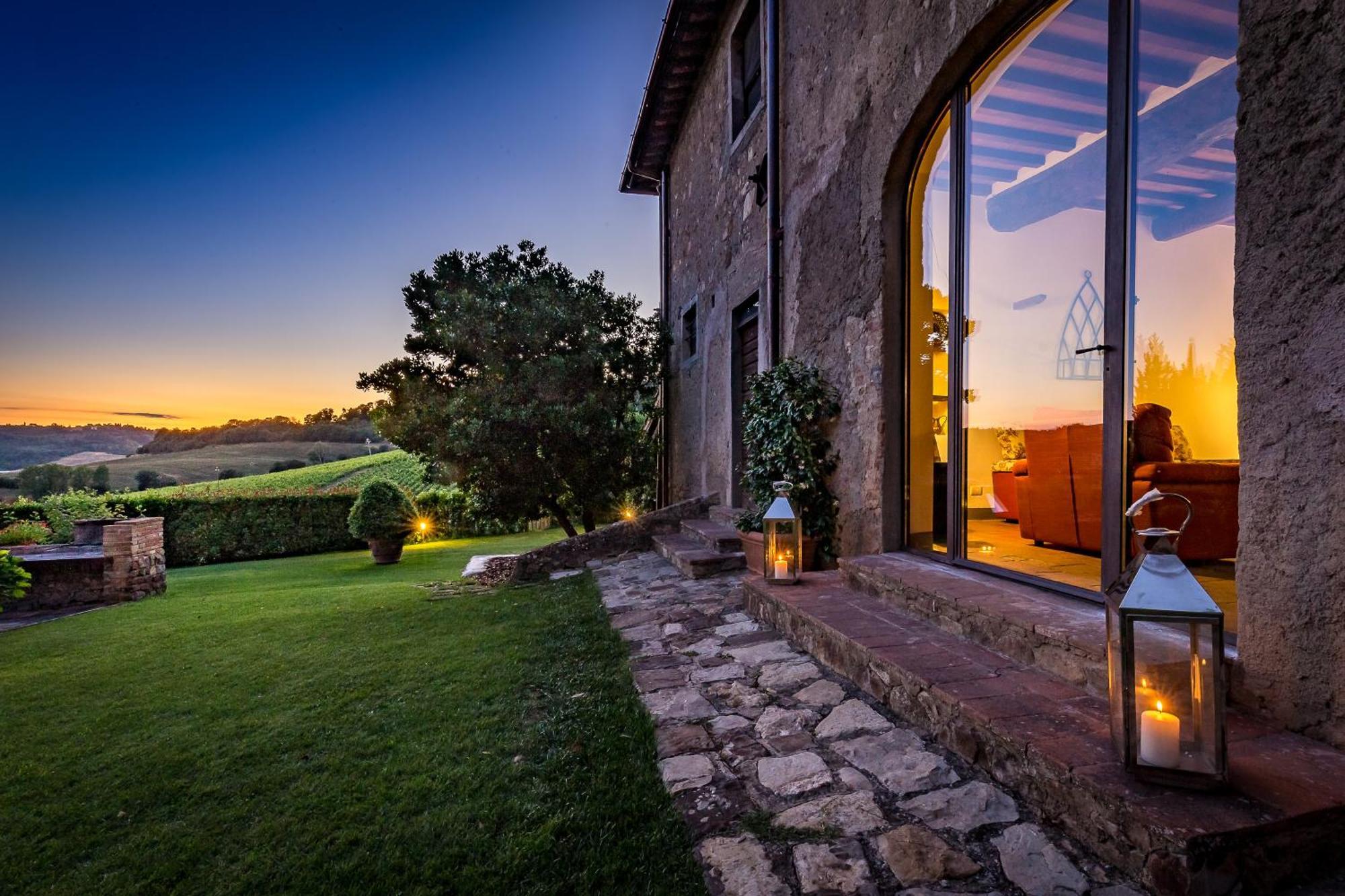 Villa S.Andrea Сан-Кашіано-ін-Валь-ді-Пеза Екстер'єр фото